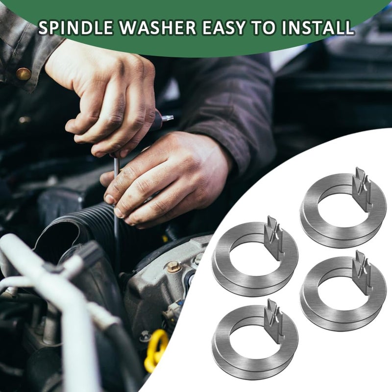 Fugedox 8 Pack 1" Tang Spindle Washer for Spindle Tang Washer 2k to 7k EZ Lube Axles 3,500-7,000 lb - Image 4